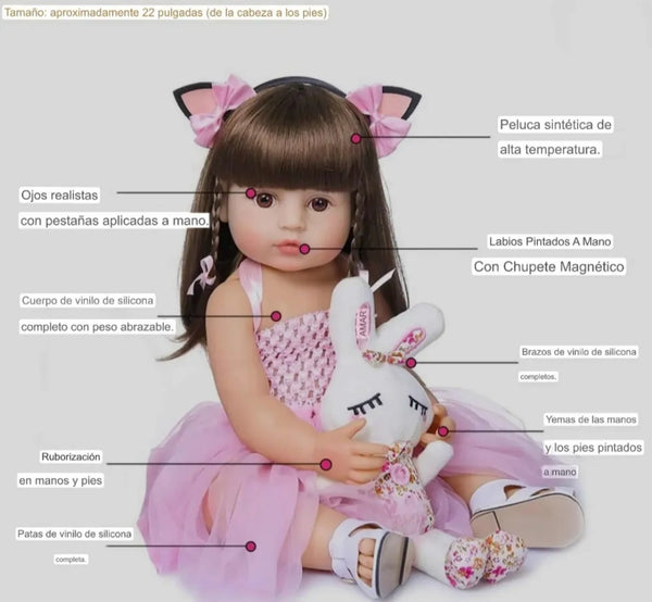 Muñeca Reborn Realista
