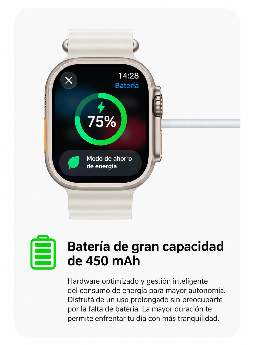 Smartwatch Ultra5X Responde wpp