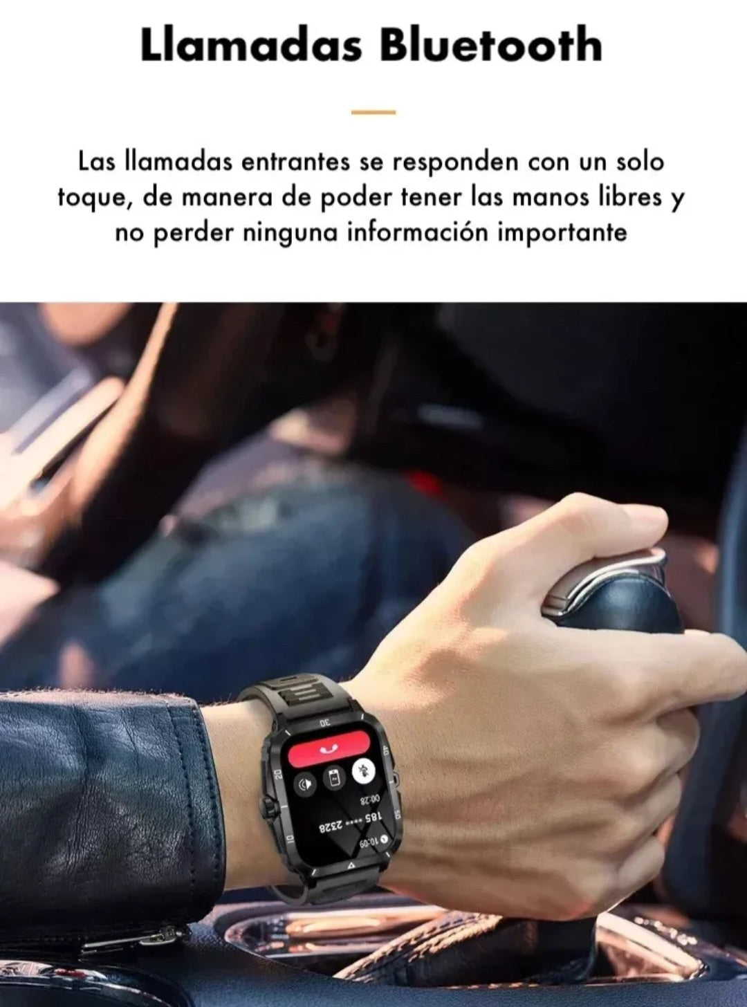 Smartwatch sumergible kt71 3atm