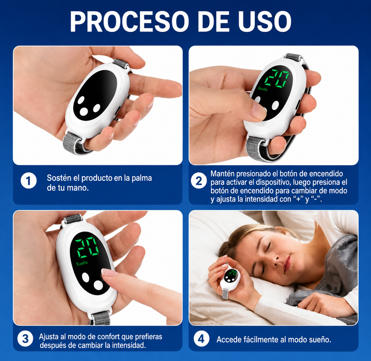 Dispositivo inteligente Ayuda para dormir