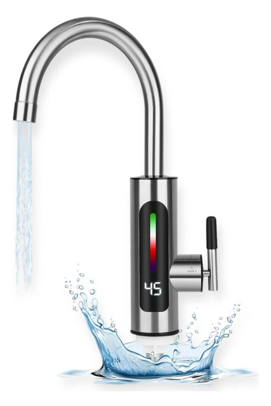Canilla Con Calentador De Agua Instantáneo Electrico Rapido