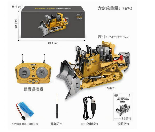 Bulldozer control remoto