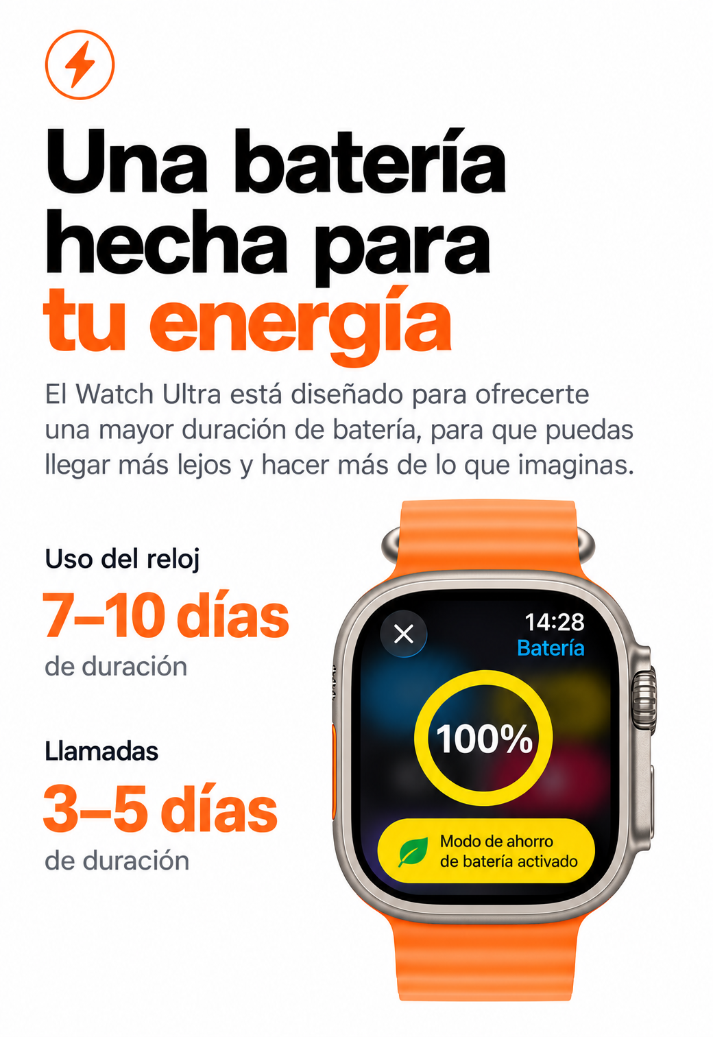 Smartwatch Ultra5X Responde wpp