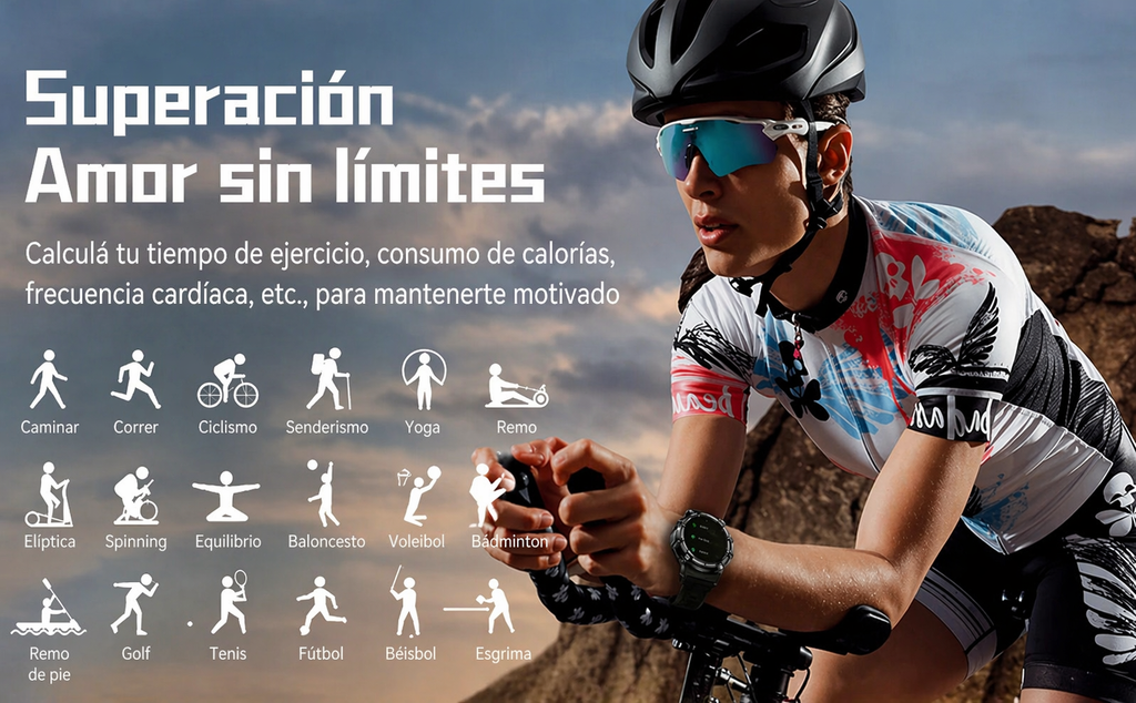 Smartwatch Deportivo con linterna