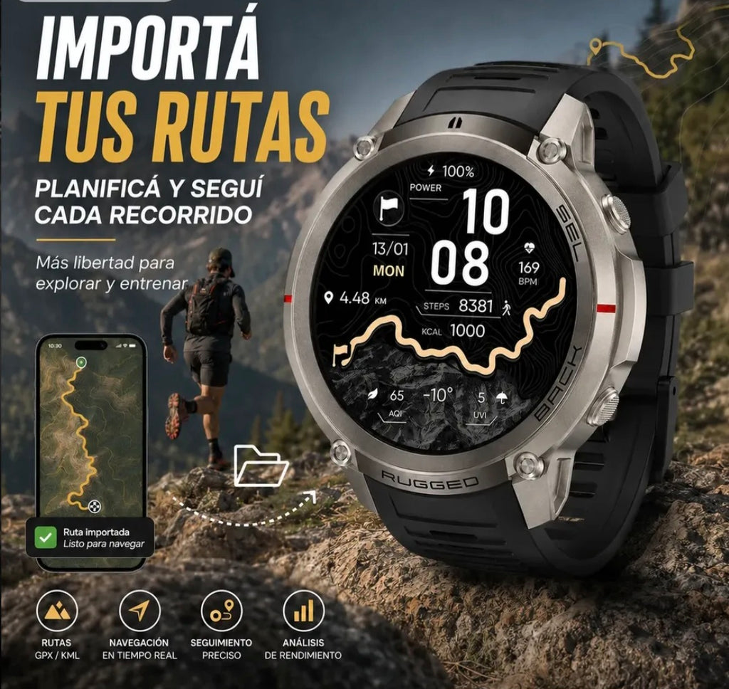 Smartwatch Dm59 Sumergible 5atm