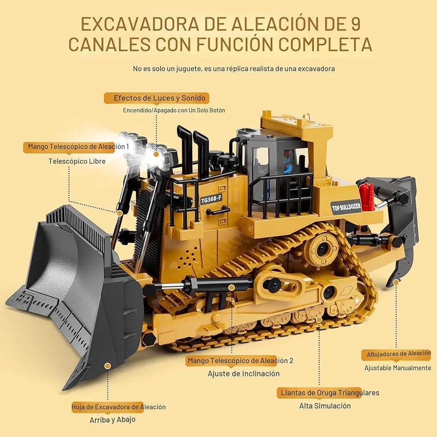 Bulldozer control remoto