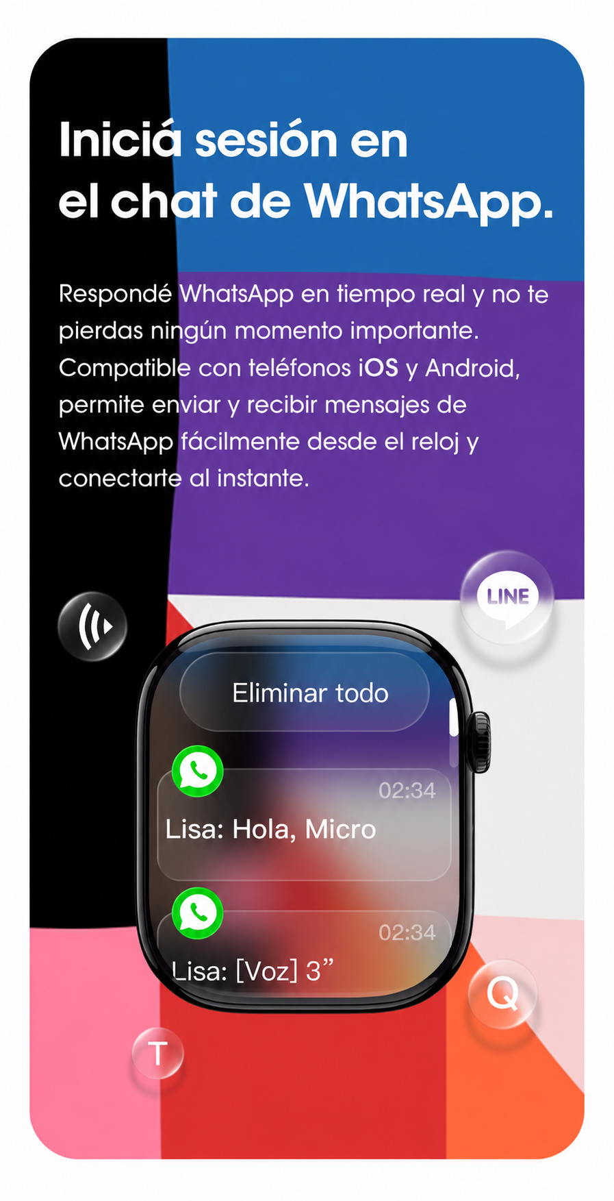 Smartwatch S11 Responde wpp