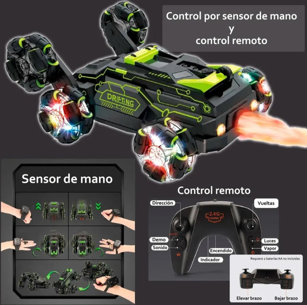 Auto Todo Terreno Control Remoto Acrobacias