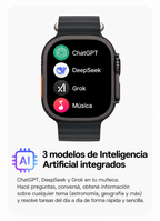 Smartwatch Ultra5X Responde wpp