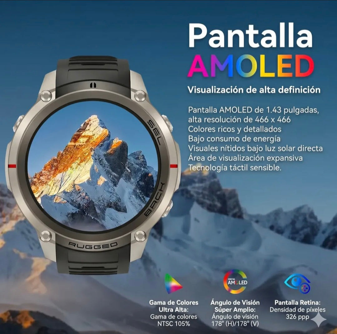 Smartwatch Dm59 Sumergible 5atm