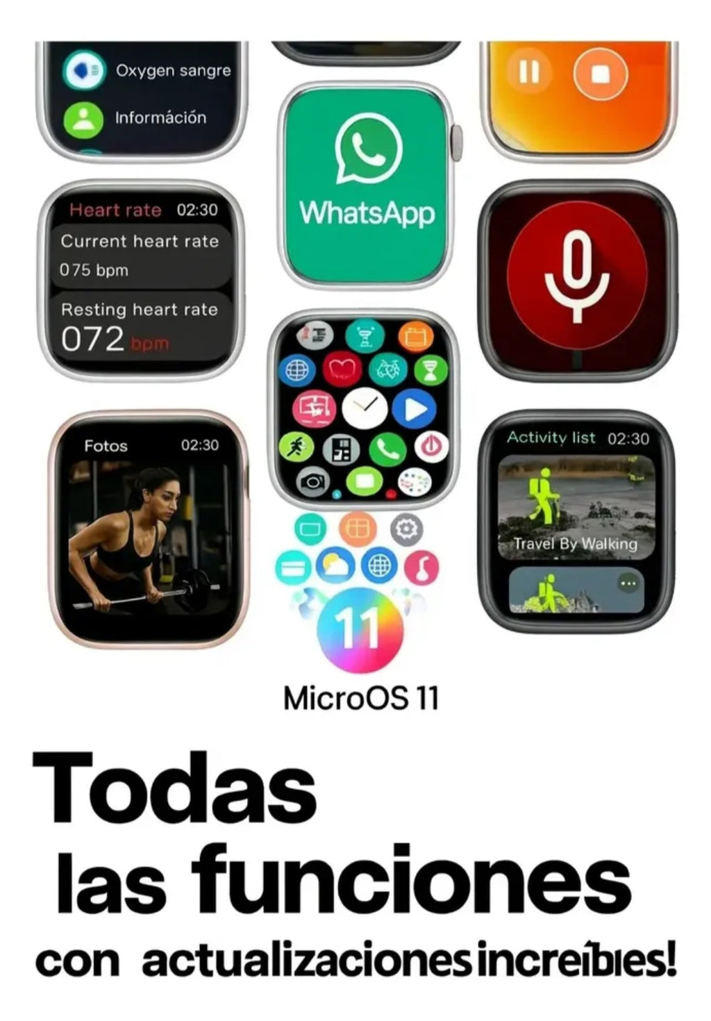 Smartwatch S11 Pro Responde wpp