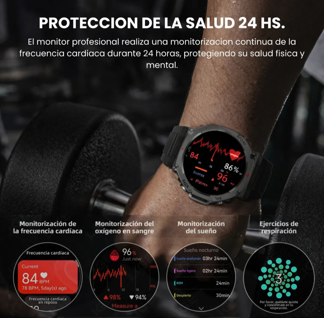Smartwatch Dm58 Sumergible 5atm
