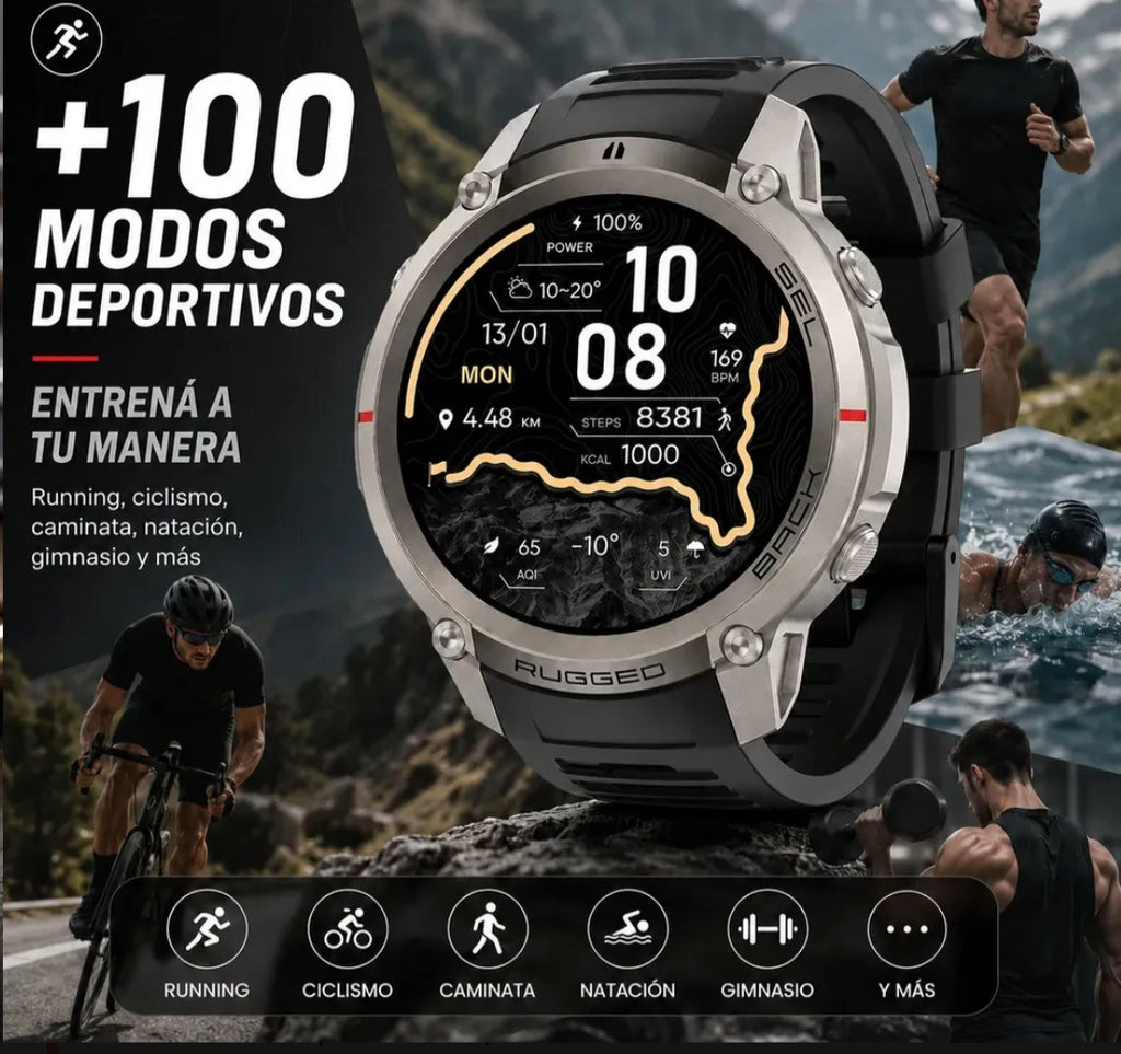 Smartwatch Dm59 Sumergible 5atm