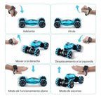 Auto Stunt Rc Doble Control para Niños