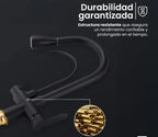 Monocomando 3 en 1 Apto para purificador Cobre