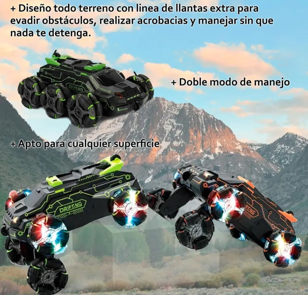 Auto Todo Terreno Control Remoto Acrobacias