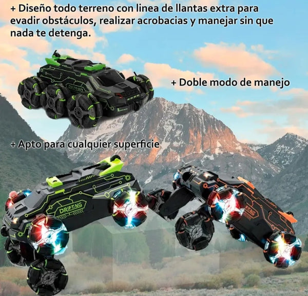 Auto Todo Terreno Control Remoto Acrobacias