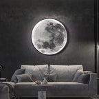 Lampara luz led decorativa luna tierra