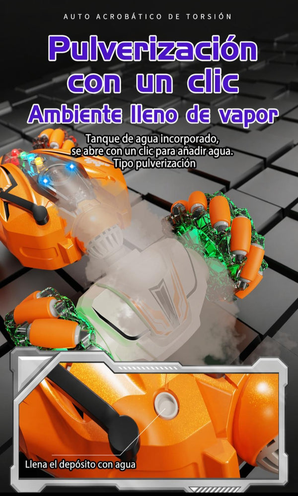 Auto acrobatico doble control niños