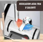 Calentador De Agua Instantáneo Eléctrico Grifo Pared Canilla