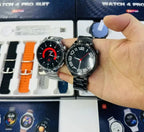 Reloj Smartwatch Inteligente Hombre 8 En 1 Watch 4 Pro