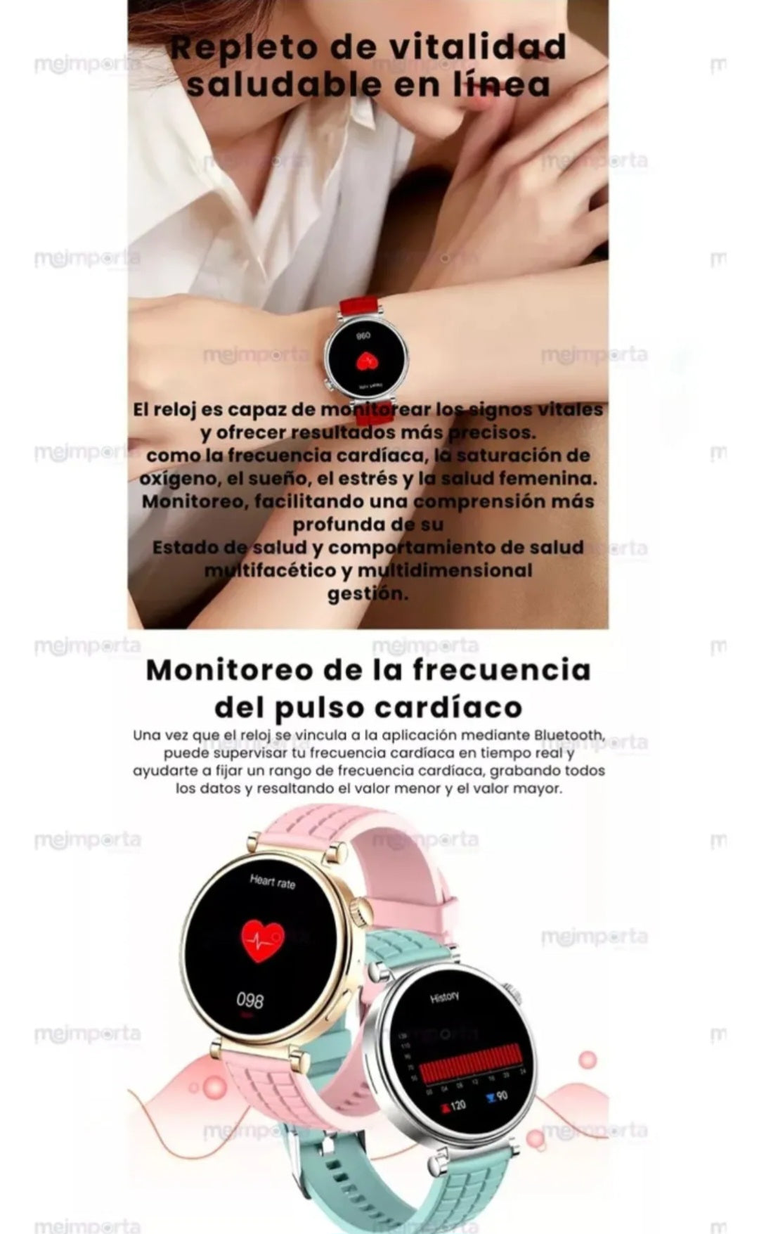 Smartwatch De Titanio z01mini