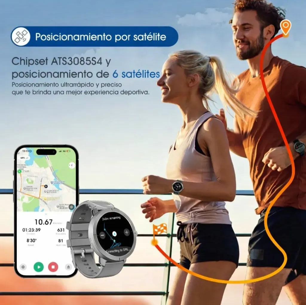 Smartwatch Gps Sumergible 5atm