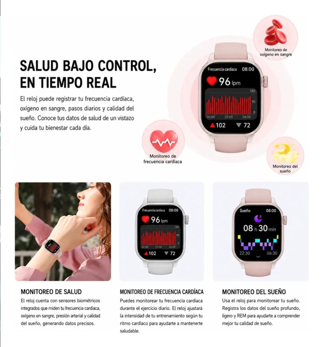 Smartwatch Gw13 Pro 3 Correas