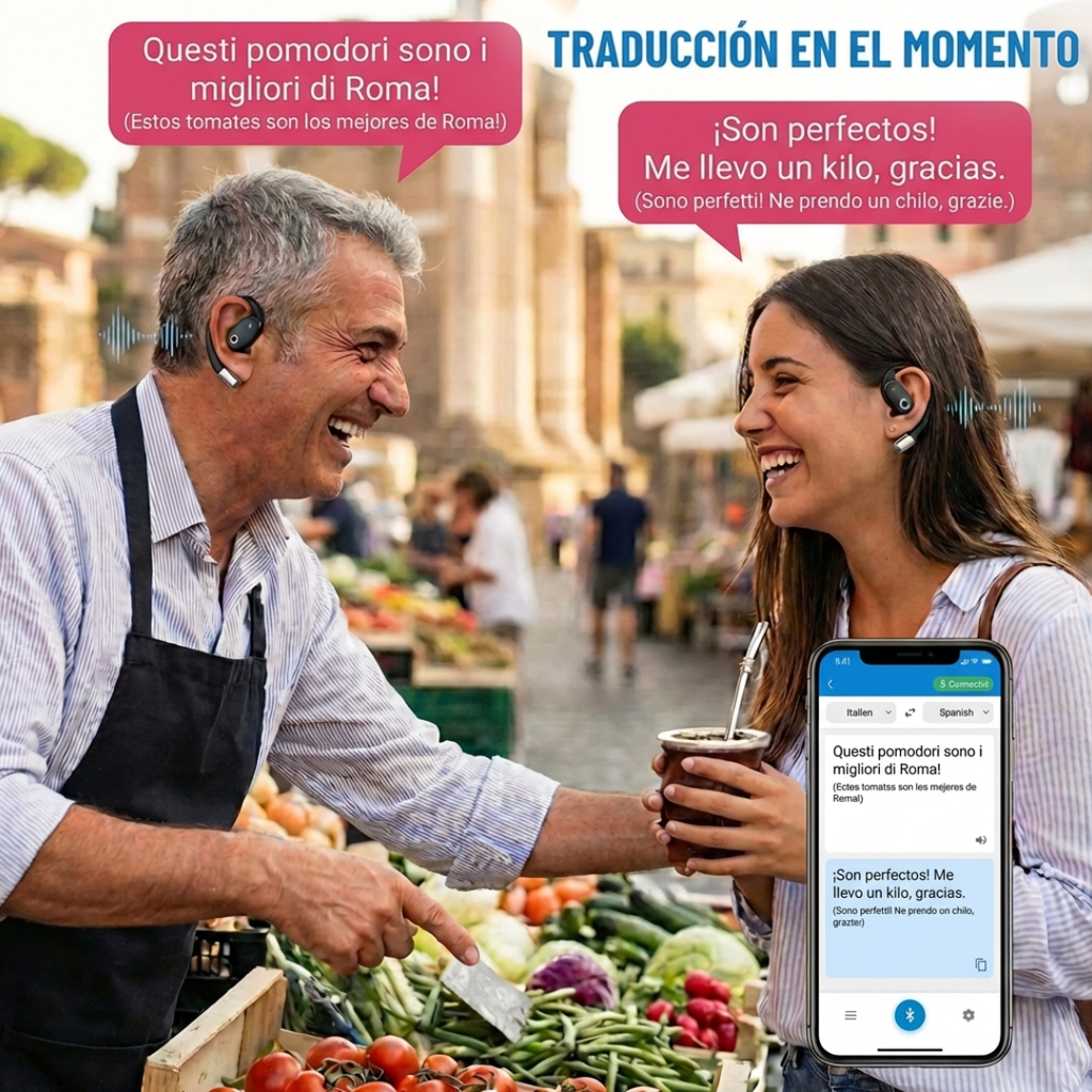 Auriculares G08 Traductor en tiempo real