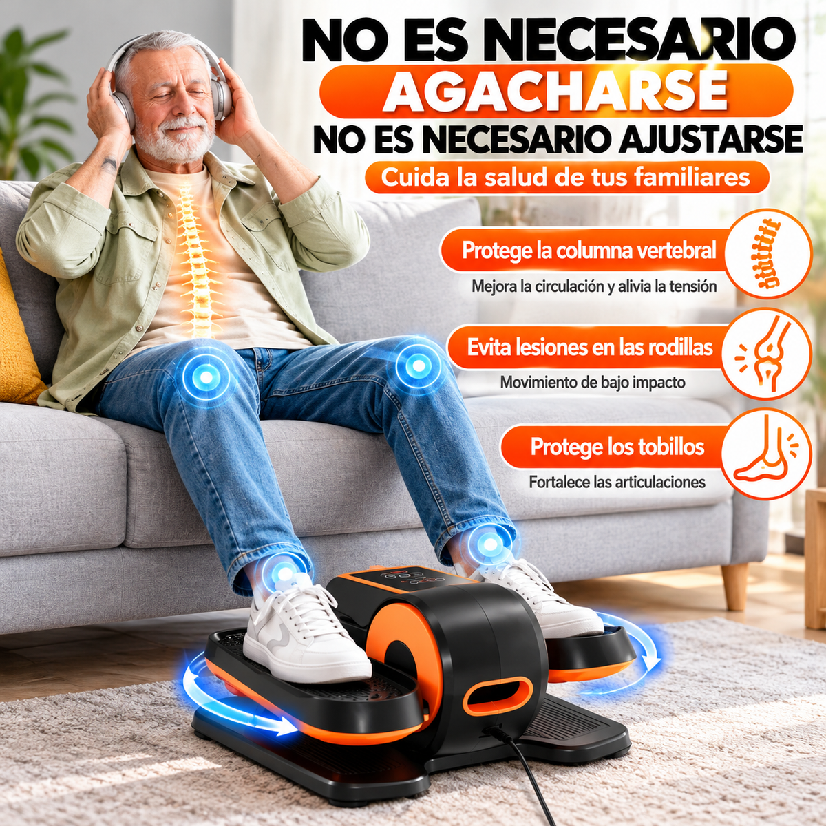 Healty legs Ejercitador De Piernas + control