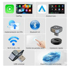Adaptador Inalambrico Compatible Apple CarPlay Android Auto