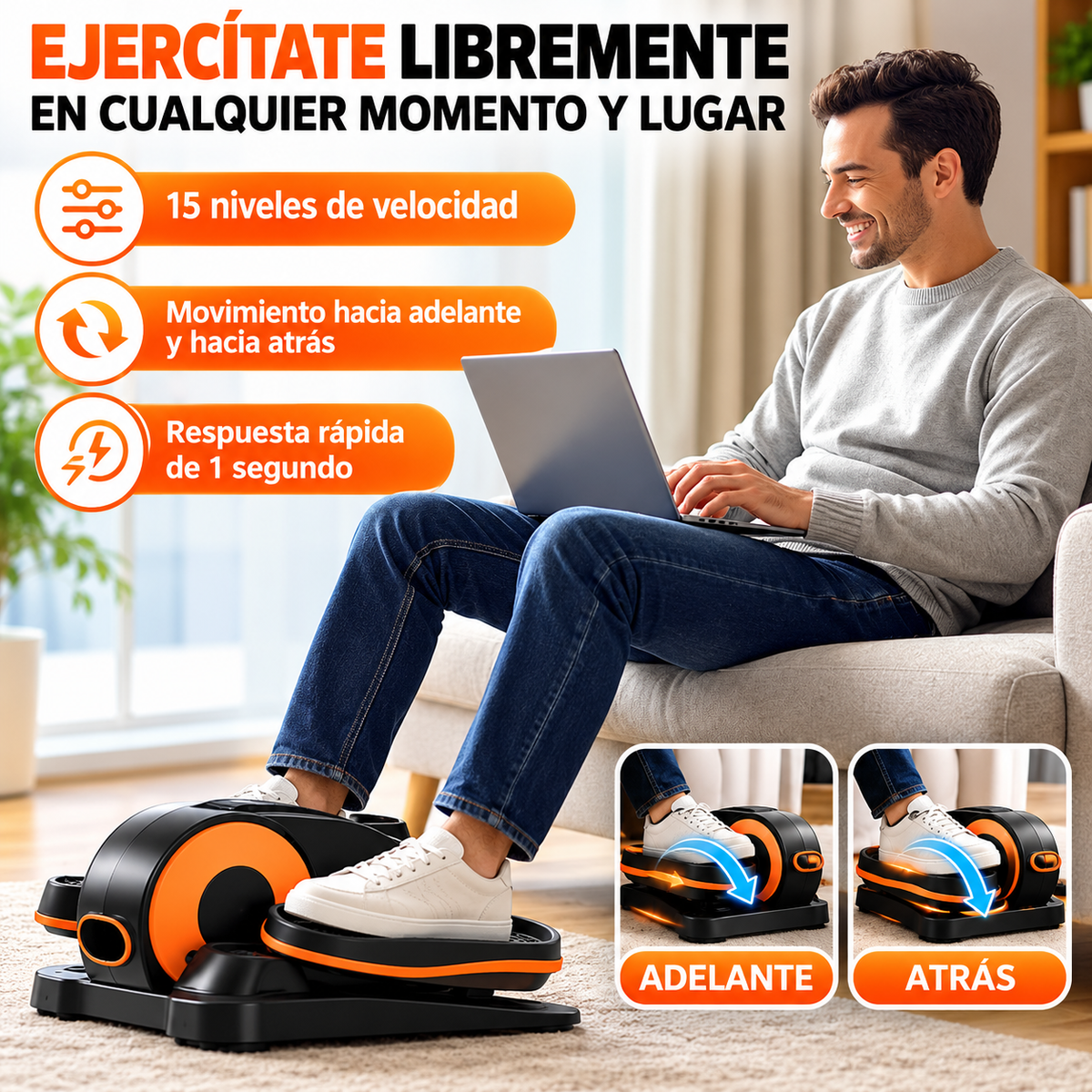 Healty legs Ejercitador De Piernas + control