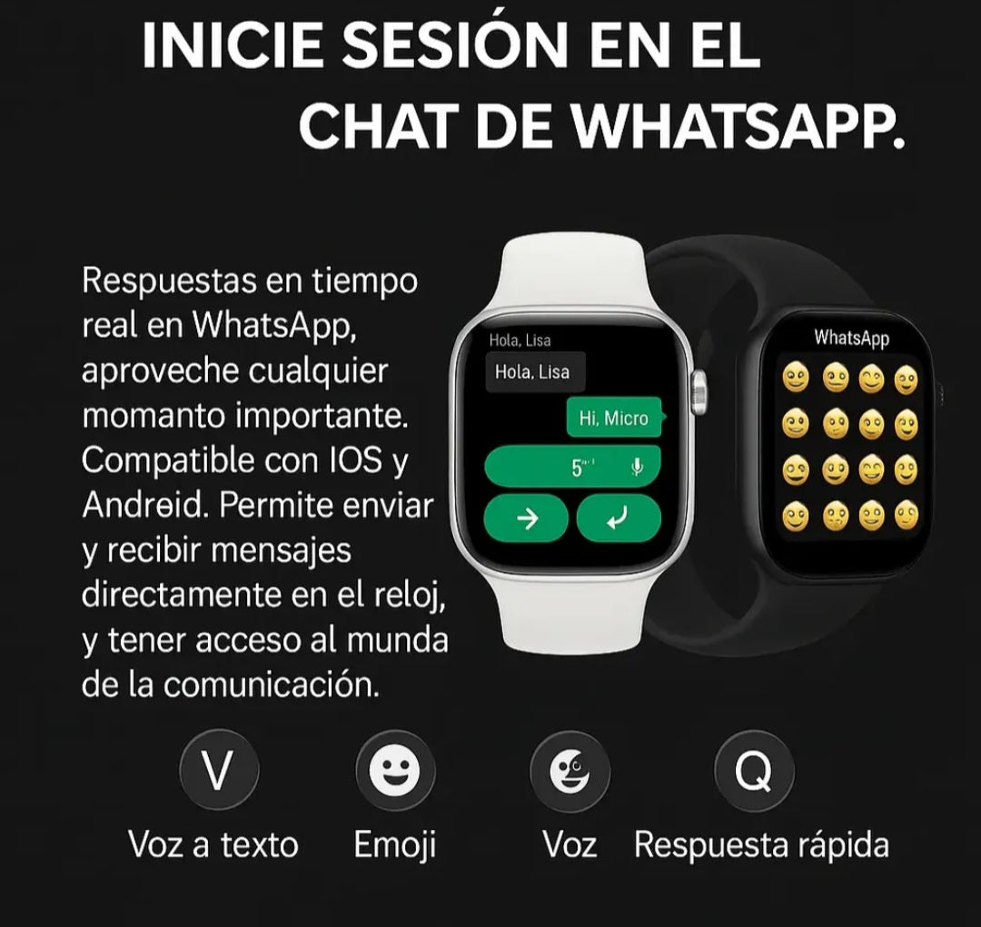 Smartwatch S11 Pro Responde wpp