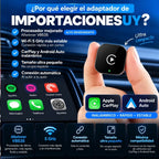 Adaptador Inalambrico Compatible Apple CarPlay Android Auto