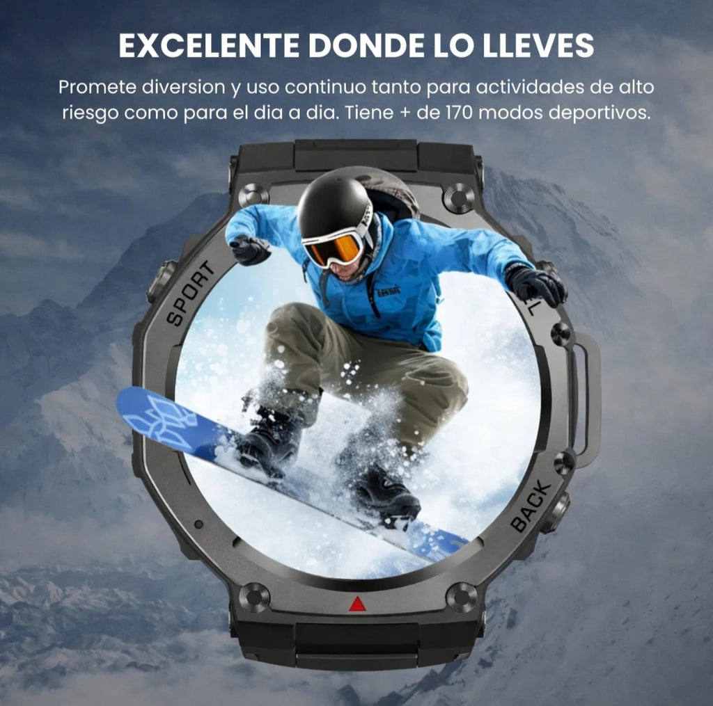 Smartwatch Dm58 Sumergible 5atm