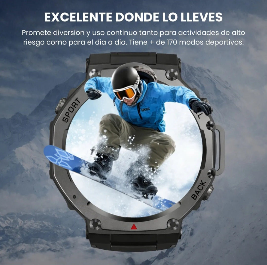 Smartwatch Dm58 Sumergible 5atm