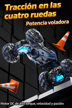 Auto acrobatico doble control niños