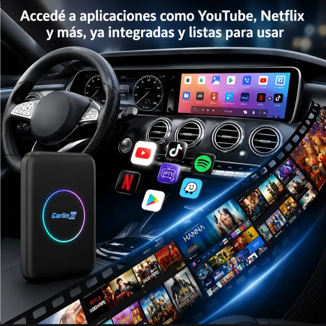 Carlinkit Adaptador Inalambrico 32gb