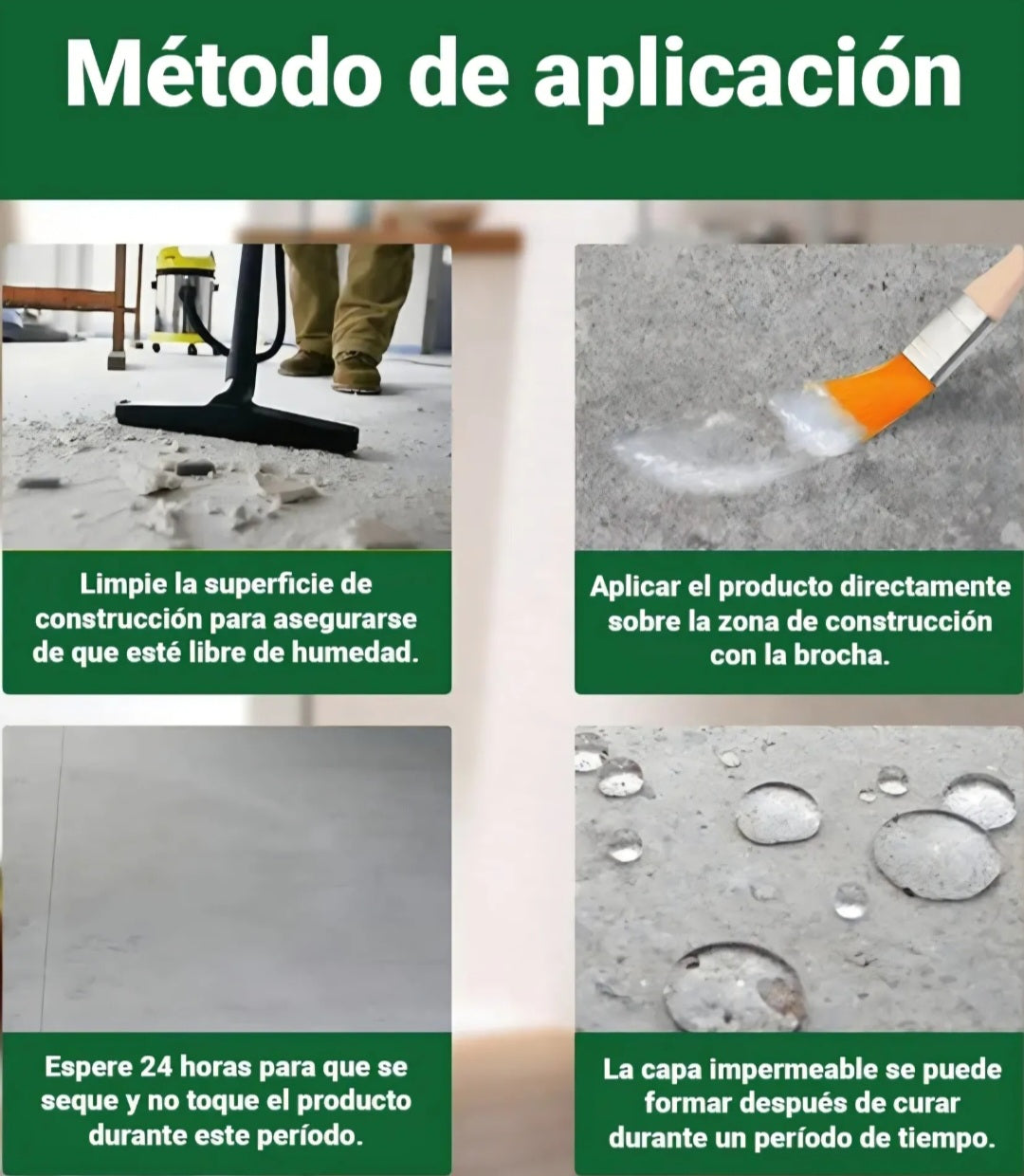 Sellador De Grietas Invisible 1kg