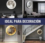 Lampara luz led decorativa luna tierra