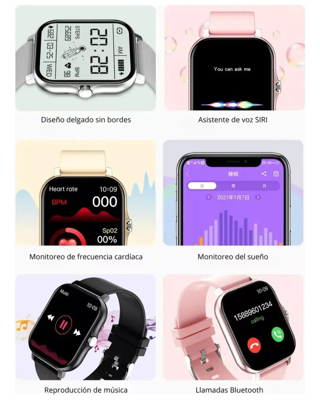 Smartwatch Y13